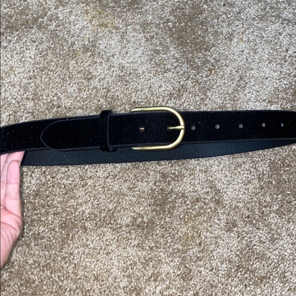 Black Velvet belt